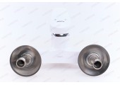 Смеситель для ванны Afina-009 короткий, без шланга и лейки белый Plamix