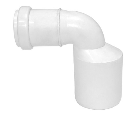Редукция 50/32/90° белая Euro Plast
