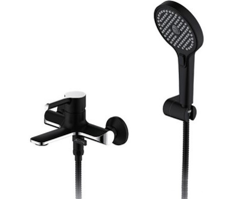 Смеситель для ванны G3203-6 черный Gappo