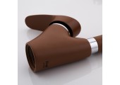 Смеситель для кухни F4101-14 коричневый Ø40, высокий Frap