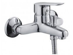 Смеситель для ванны F30703-В короткий хром Frap