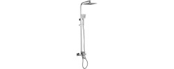 Душевая система F2420 с изливом, хром Frap