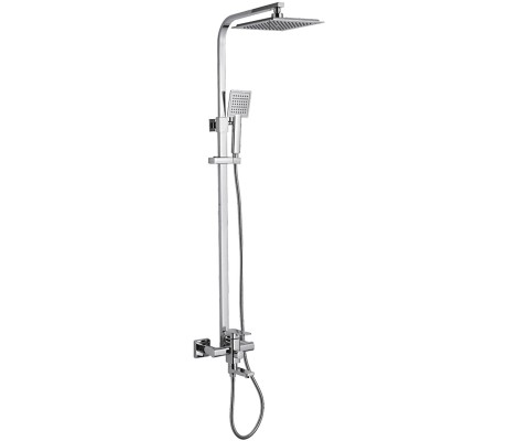 Душевая система F2420 с изливом, хром Frap