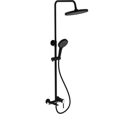 Душевая система G2403-6 хром черный Gappo