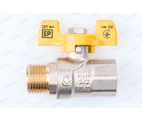 Кран шаровый ГАЗ EUROPRODUCT 1/2