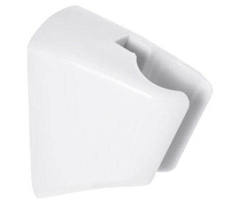 Кронштейн для душа ZERIX  Shower holder-01W (БЕЛЫЙ ПЛАСТИК)