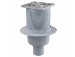 Сливной трап Smart APV32 105*105/50мм прямой с гидрозатвором Alkaplast