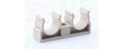 Крепление двойное 20 PP-R Россия Valfex