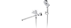 Смеситель для ванны G2203-8 белый Gappo