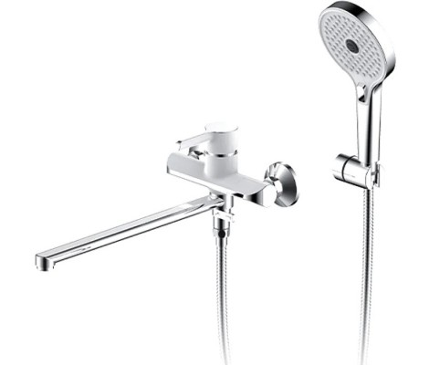 Смеситель для ванны G2203-8 белый Gappo