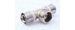 Тройник пресс 26*1*26 с переходом на наружную резьбу VTm.233.N.260626 Valtec