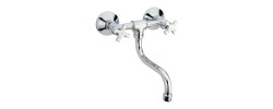Смеситель для кухни JIK12 102-A  буксовый настенный Zerix