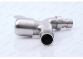 Кран водоразборный BIB-002 1/2 из нержавеющей стали SUS304, буксовый ZERIX