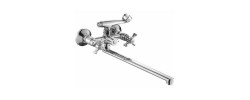 Смеситель для ванны Zeus 140 бусовая Euro Mixxus