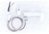 Смеситель для ванны G3207-8 короткий гусак белый Gappo