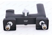 Смеситель для ванны G3250 черный Ø35, короткий Gappo