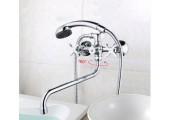Смеситель для ванны G2243 хром длинный Gappo