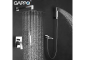 Смеситель для ванны G7107 встраиваемый хром Gappo