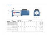 Многоступенчатый насос Plurijet 4/200 Pedrollo