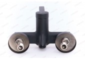 Смеситель для ванны F2267-6 хром черный Frap