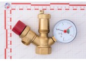 Группа безопасности котла P100M*1  SANLUX