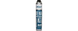 Пена профессиональная монтажная 70 зимняя 940 гр Oklent