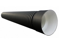 Труба КОРСИС  DN/ID 300 SN 8 ПЭ PR-4 с раструбом и упл.кольцом(Отрезок по 6м)