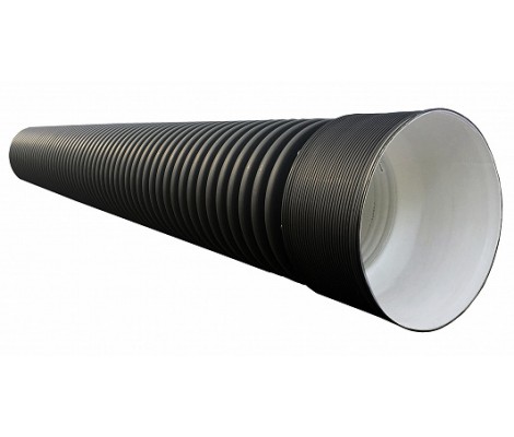 Труба КОРСИС  DN/ID 300 SN 8 ПЭ PR-4 с раструбом и упл.кольцом(Отрезок по 6м)