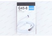 Шланг для душа G45-8 усиленный белый Gappo