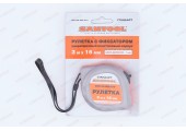 Рулетка Стандарт 3м х 16 мм Santool