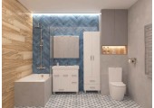 Унитаз-компакт A2809, безободковый, сиденье тонкое ДП, крепления Eva Gold