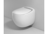 Унитаз подвесной EGG, безободковый, SC, ультратонкое, дюропласт Rувщ
