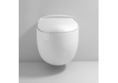 Унитаз подвесной EGG, безободковый, SC, ультратонкое, дюропласт Rувщ