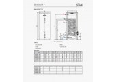 Бойлер косвенного нагрева Ecounit F 100-1C тэн 1.5кВт, c рецеркуляцией Ferroli