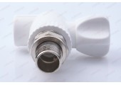 Кран шаровый  радиаторный угловой 20х1/2