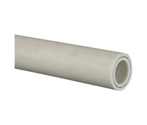 Труба 63*10.5 PN20 с металлом SDR 6 серая Pro Aqua