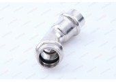 Угол пресс 45°х15 из нержавеющей стали двухраструбный ZTI.559.001515 TIM 
