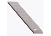 Лезвия запасные к ножам 25*125 мм, 10 полотен, сегментированные Bartex