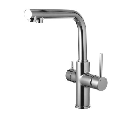 Смеситель для кухни SUS 021 Ø40 с фильтром из нержавеющей стали SUS304 Mixxus 