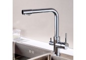 Смеситель для кухни SUS 021 Ø40 с фильтром из нержавеющей стали SUS304 Mixxus 
