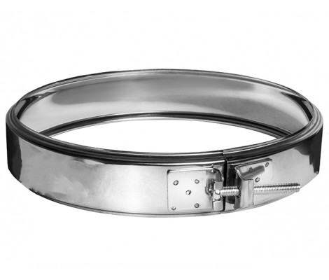 Хомут обжимной 430/0,5 мм Ø120 f4904 Ferrum