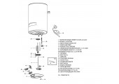Водонагреватель PRO1 ECO ABS PW 150 V Ariston