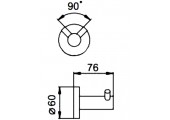 Крючок двойной F30205-2 черный Frap