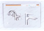 Смеситель для ванны Alaska 009 Ø35 короткий Mixxus Premium