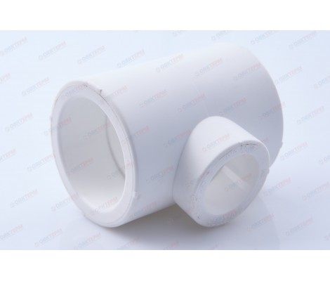 Тройник 40*25*40 белый Pro Aqua