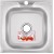 Мойка накладная Z5050-08-180MD micro decor Zerix 