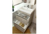 Тумба White Stone 60 под умывальник GRAND 60 Eva Gold