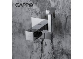 Гигиенический душ G7207-40 встраиваемый хром Gappo