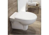 Унитаз подвесной Nature New Clean дюро Litting белый, безободковый Cersanit