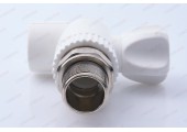 Кран шаровый  радиаторный угловой 25х3/4